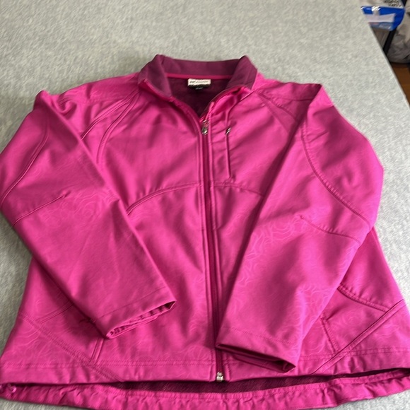 Double diamond Women's Pink Columbia XL Jacket - Picture 4 of 8